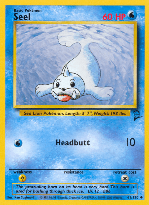 Seel (61/130) [Base Set 2] (Online Only)