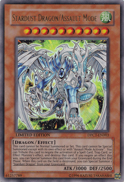 Stardust Dragon/Assault Mode [DPCT-EN003] Ultra Rare (ONLINE ORDER ONLY)