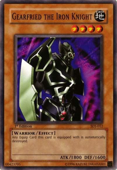 Gearfried the Iron Knight [SDJ-012] Common (ONLINE ORDER ONLY)