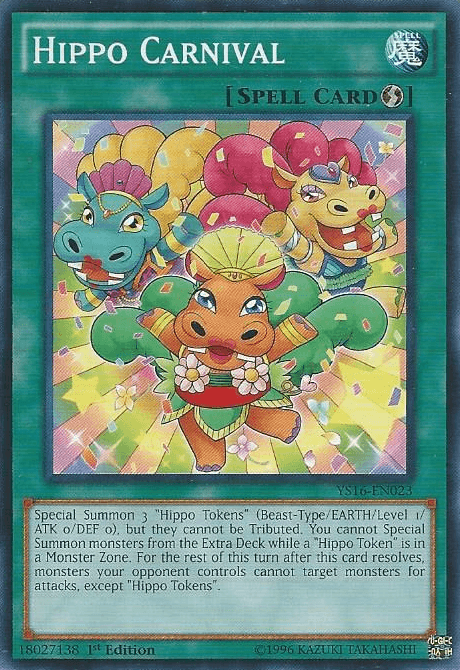 Hippo Carnival [YS16-EN023] Common (ONLINE ORDER ONLY)