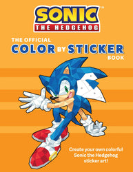 Sonic the Hedgehog: The Official Color by Sticker Book (ONLINE ORDER ONLY)