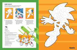 Sonic the Hedgehog: The Official Color by Sticker Book (ONLINE ORDER ONLY)