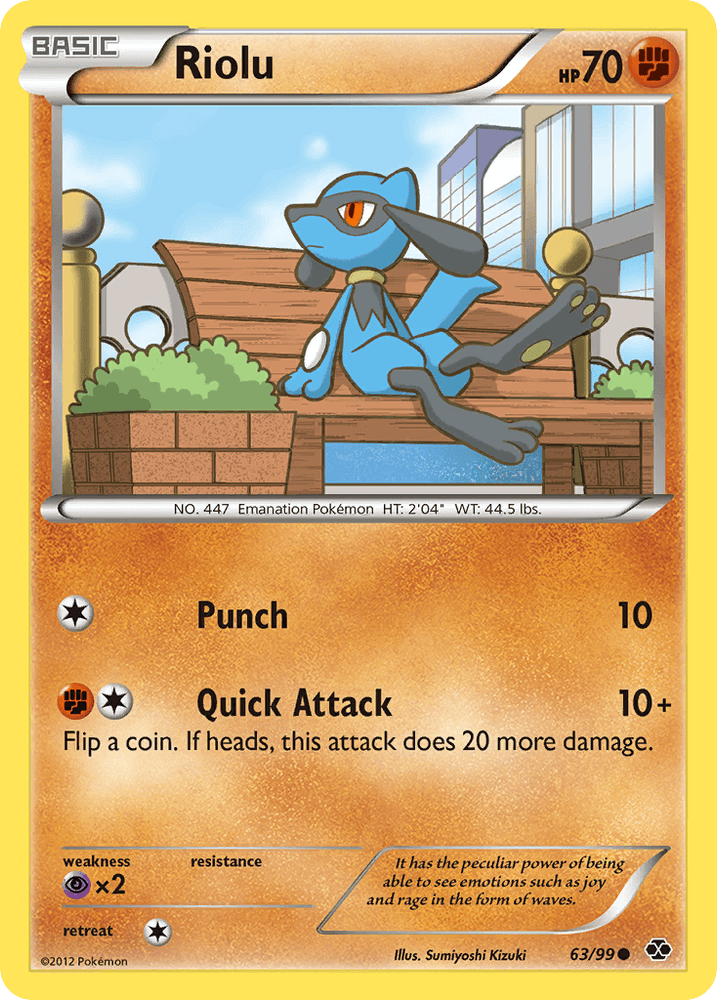Riolu (63/99) [Black & White: Next Destinies] (Online Only)