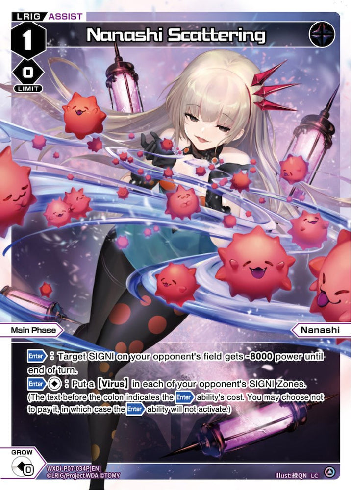 Nanashi, Scattering (WXDi-P07-034P[EN]) [Welcome Back Diva -Lostorage-]
