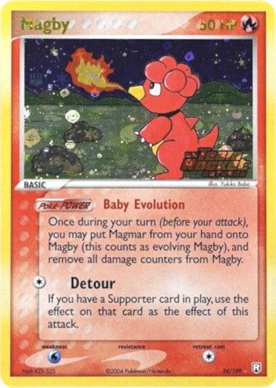 Magby (24/109) (Stamped) [EX: Team Rocket Returns] (Online Only)
