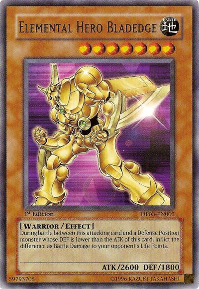 Elemental Hero Bladedge [DP03-EN002] Rare (ONLINE ORDER ONLY)