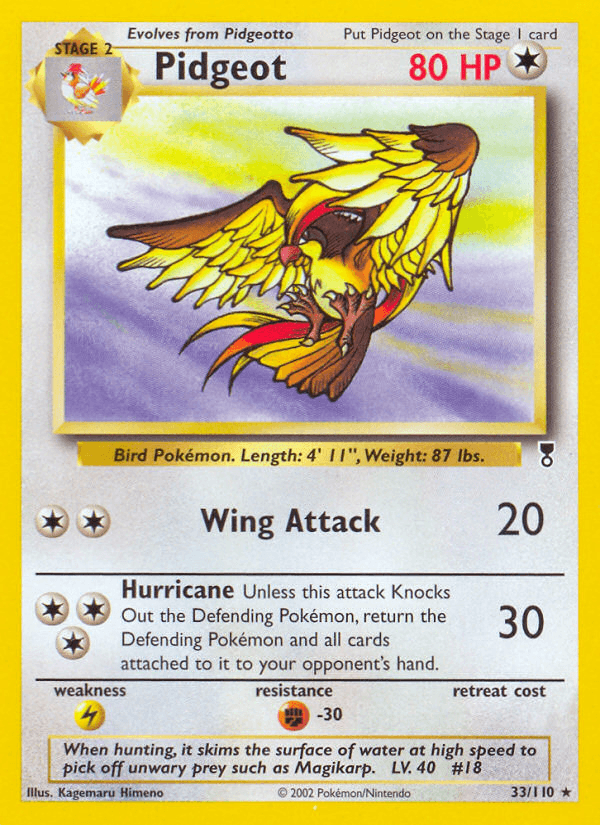 Pidgeot (33/110) [Legendary Collection] (Online Only)