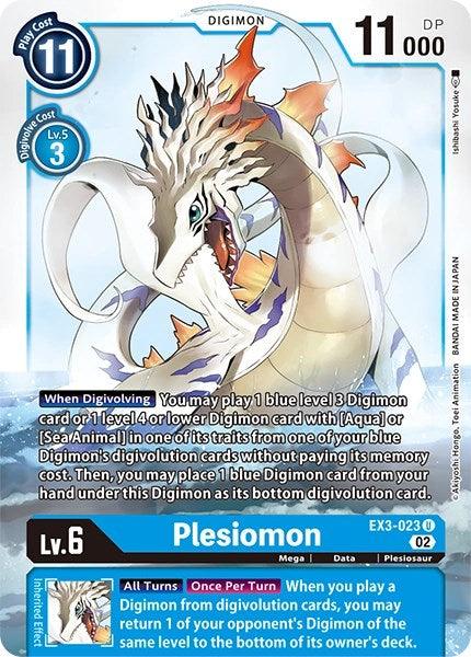 Plesiomon [EX3-023] [Revision Pack Cards] (ONLINE ORDER ONLY)