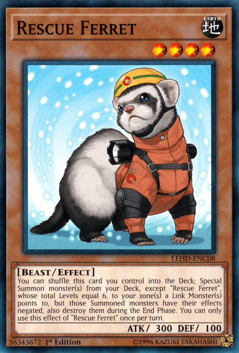 Rescue Ferret [LEHD-ENC08] Common (ONLINE ORDER ONLY)