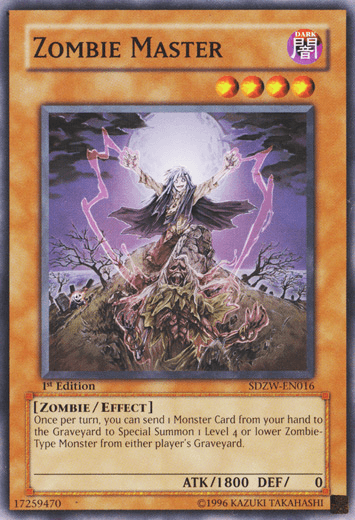 Zombie Master [SDZW-EN016] Common (ONLINE ORDER ONLY)