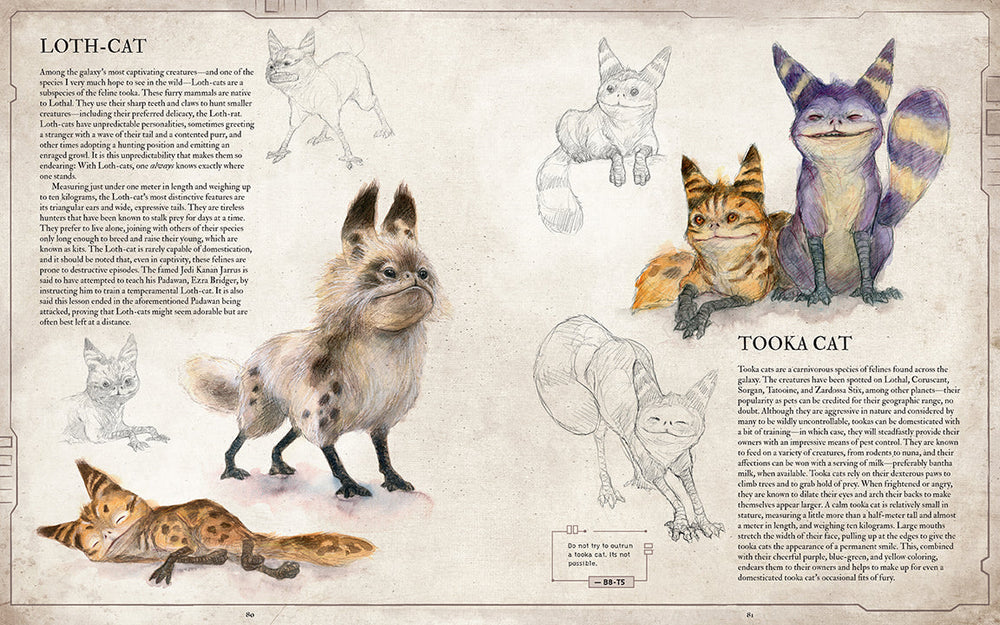 Star Wars Bestiary, Vol. 1 Creatures of the Galaxy (ONLINE ORDER ONLY)