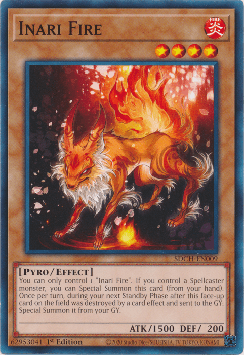 Inari Fire [SDCH-EN009] Common (ONLINE ORDER ONLY)