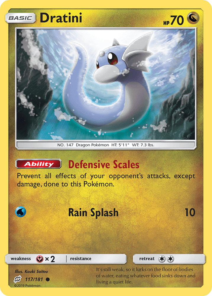 Dratini (117/181) [Sun & Moon: Team Up] (Online Only)