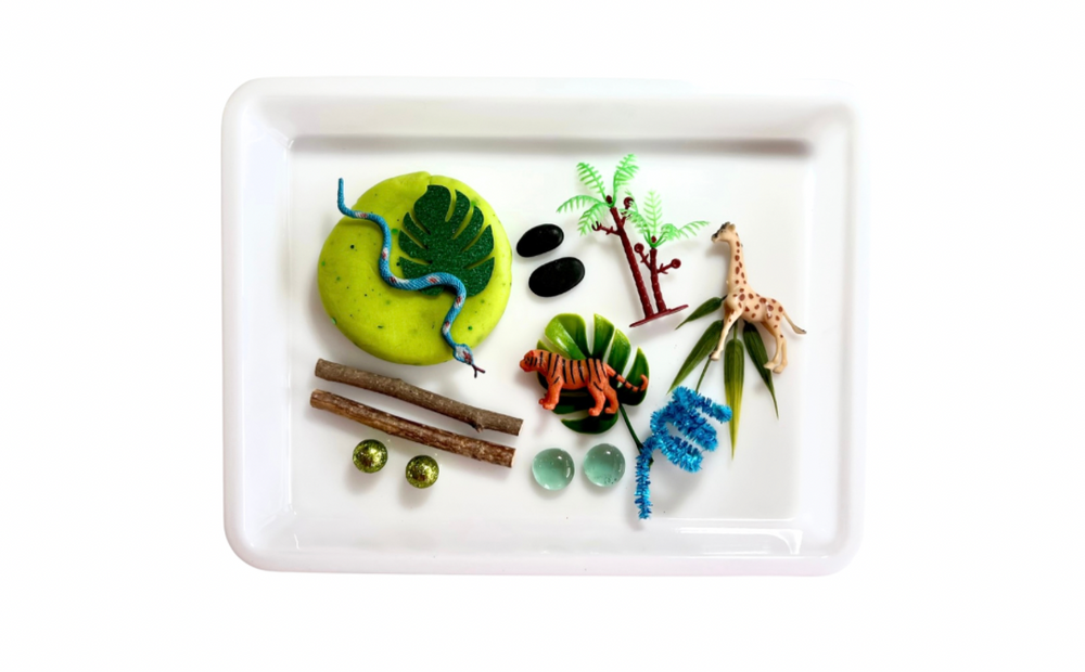 Jungle and Safari Animals Playdough Kit (ONLINE ORDER ONLY)
