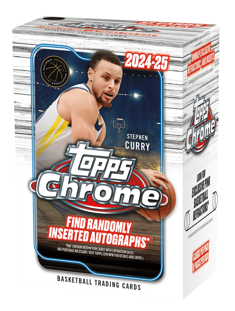 2024/25 Topps Chrome Basketball - Value Box (Online Only)