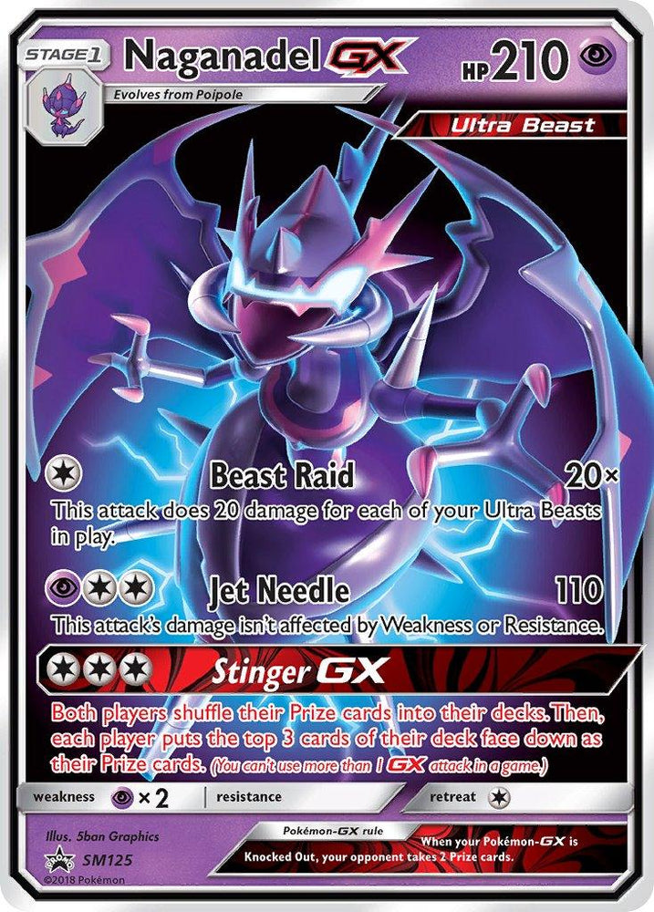 Naganadel GX (SM125) [Sun & Moon: Black Star Promos] (Online Only)
