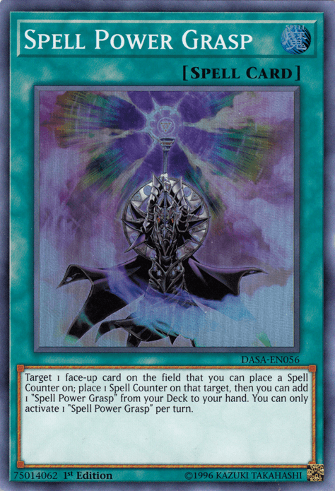 Spell Power Grasp [DASA-EN056] Super Rare (ONLINE ORDER ONLY)