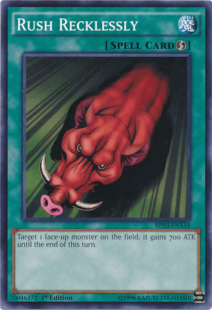 Rush Recklessly [BP03-EN134] Common (ONLINE ORDER ONLY)