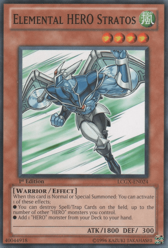 Elemental HERO Stratos [LCGX-EN024] Common (ONLINE ORDER ONLY)