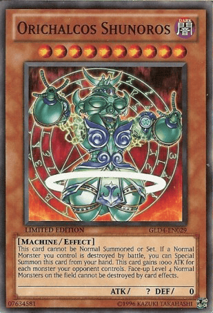 Orichalcos Shunoros [GLD4-EN029] Common (ONLINE ORDER ONLY)