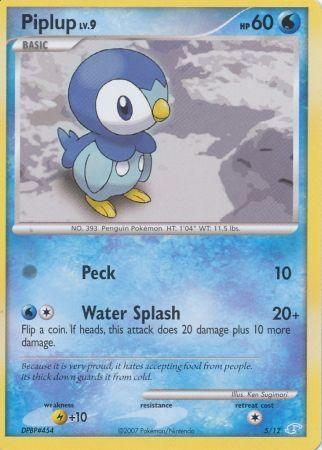 Piplup (5/12) [Diamond & Pearl: Trainer Kit - Manaphy] (Online Only)