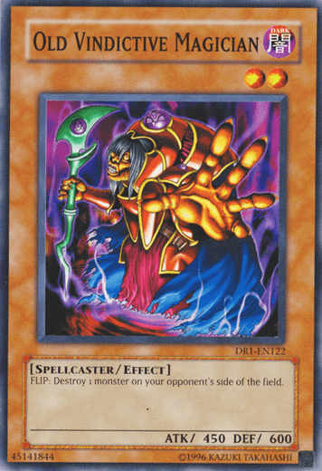 Old Vindictive Magician [DR1-EN122] Common (ONLINE ORDER ONLY)