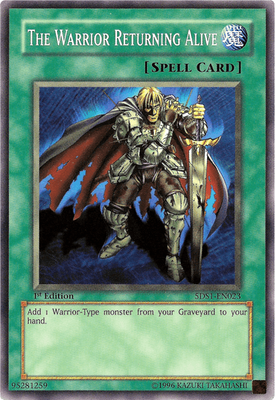 The Warrior Returning Alive [5DS1-EN023] Common (ONLINE ORDER ONLY)