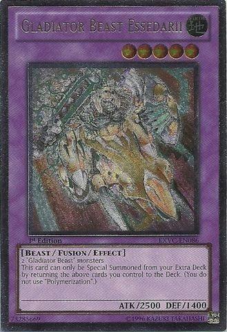 Gladiator Beast Essedarii [EXVC-EN086] Ultimate Rare (ONLINE ORDER ONLY)