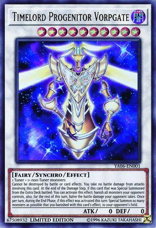 Timelord Progenitor Vorpgate [YA06-EN001] Ultra Rare (ONLINE ORDER ONLY)