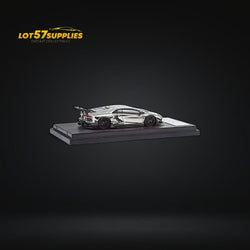 Star Model 1:64 Aventador LBWK LP700-4 Chrome Silver 1:64 (ONLINE ORDER ONLY)