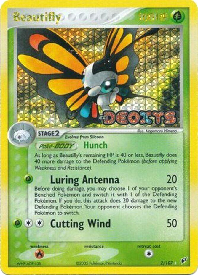Beautifly (2/107) (Stamped) [EX: Deoxys] (Online Only)