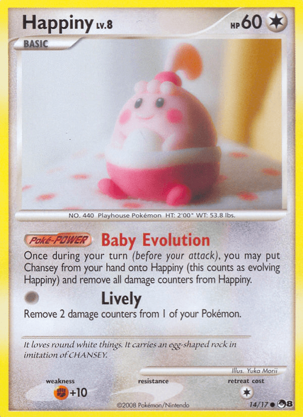 Happiny (14/17) [POP Series 8] (Online Only)
