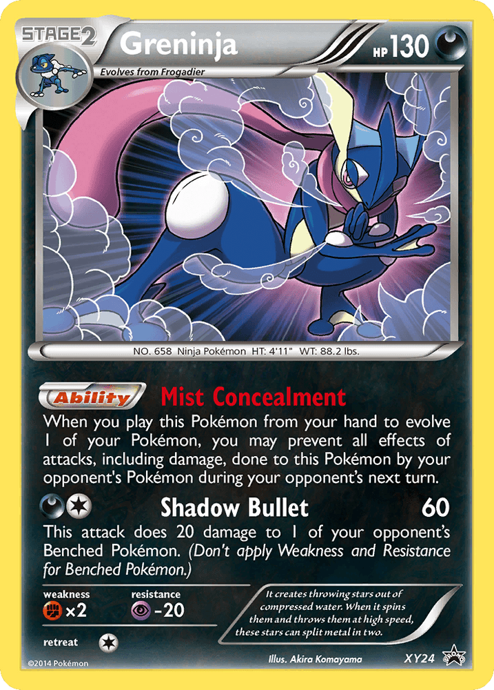 Greninja (XY24) [XY: Black Star Promos] (Online Only)