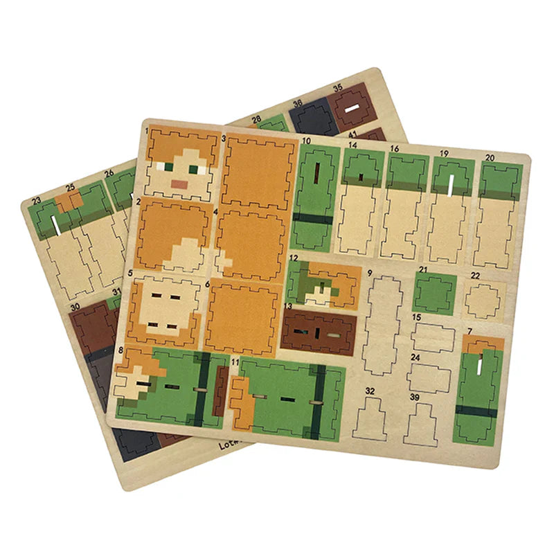 IncrediBuilds: Minecraft: Alex 3D Wood Model Kit (ONLINE ORDER ONLY)
