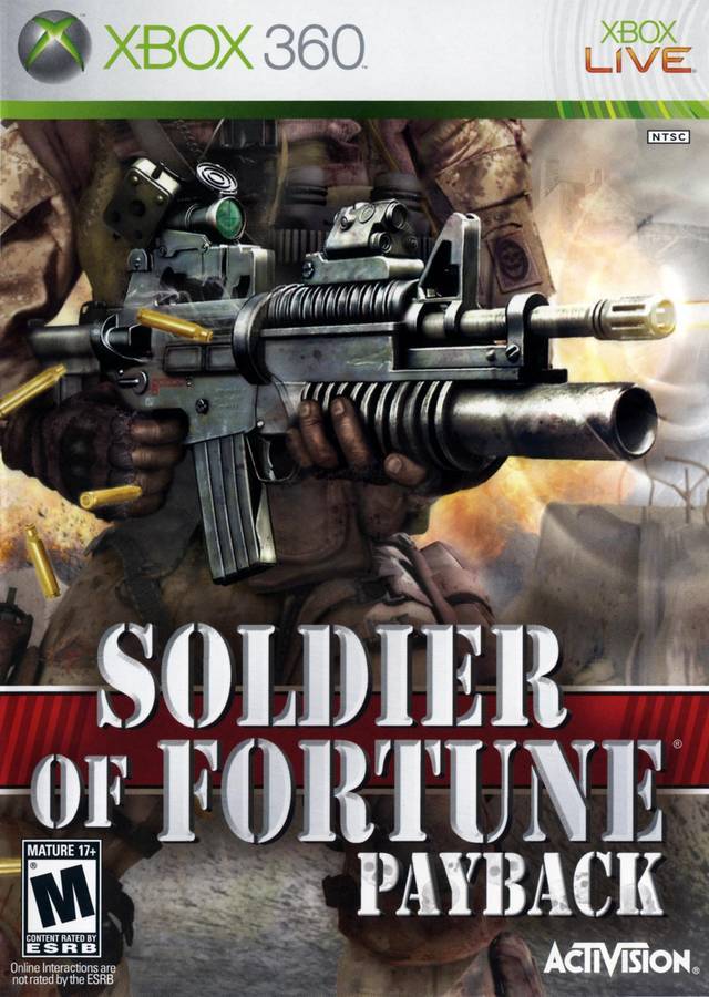 Soldier Of Fortune Payback (Xbox 360) (ONLINE ORDER ONLY)