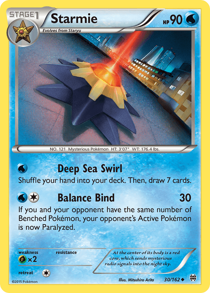 Starmie (30/162) [XY: BREAKthrough] (Online Only)