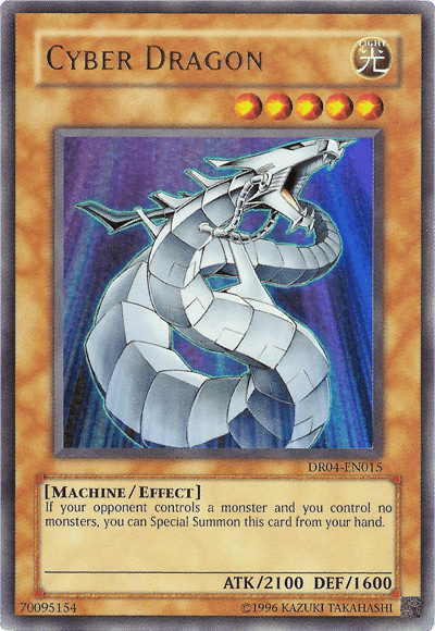 Cyber Dragon [DR04-EN015] Ultra Rare (ONLINE ORDER ONLY)