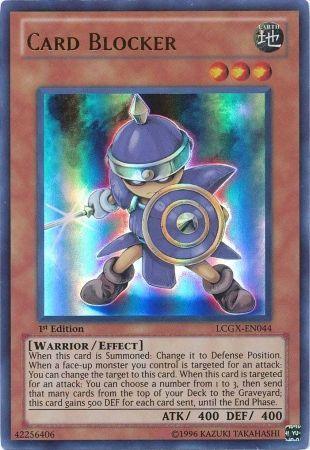 Card Blocker [LCGX-EN044] Ultra Rare (ONLINE ORDER ONLY)