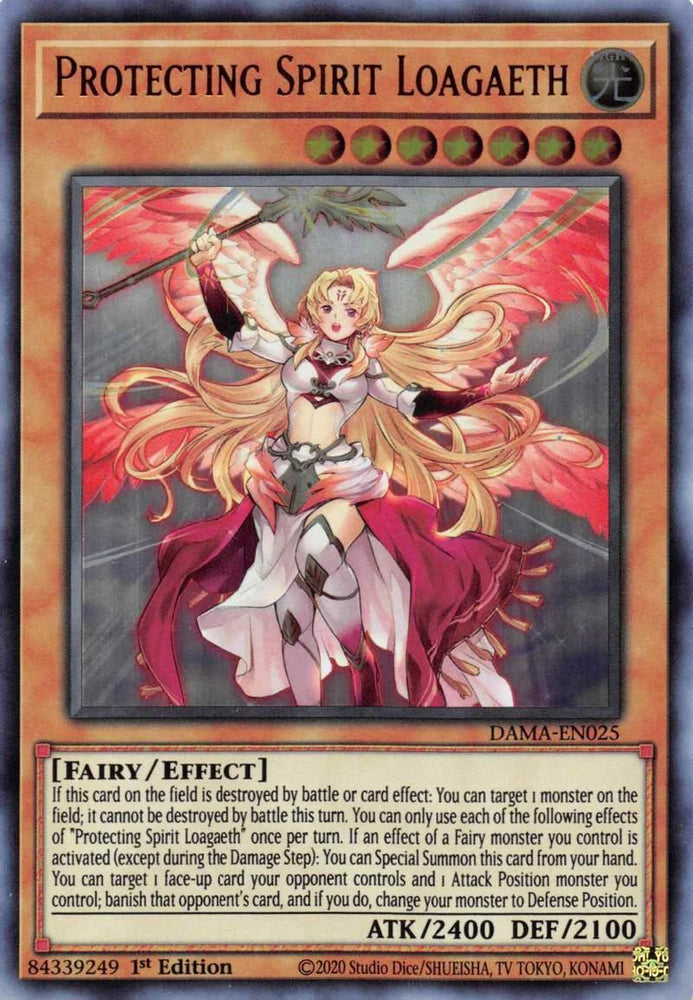 Protecting Spirit Loagaeth [DAMA-EN025] Starlight Rare (ONLINE ORDER ONLY)