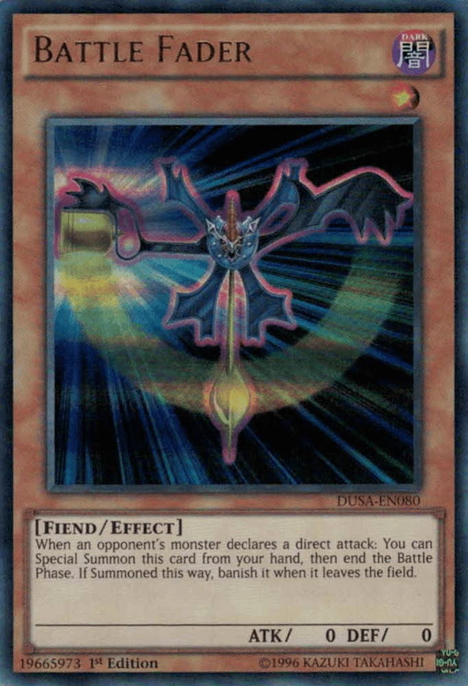Battle Fader [DUSA-EN080] Ultra Rare (ONLINE ORDER ONLY)