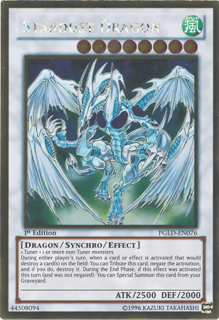 Stardust Dragon [PGLD-EN076] Gold Rare (ONLINE ORDER ONLY)