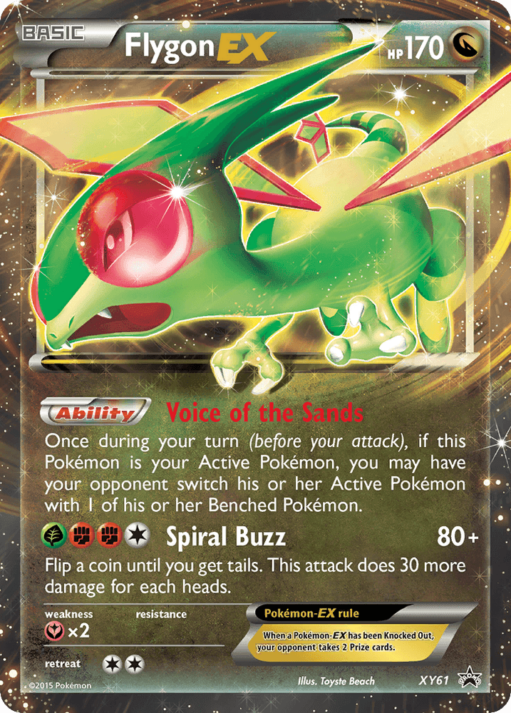 Flygon EX (XY61) [XY: Black Star Promos] (Online Only)