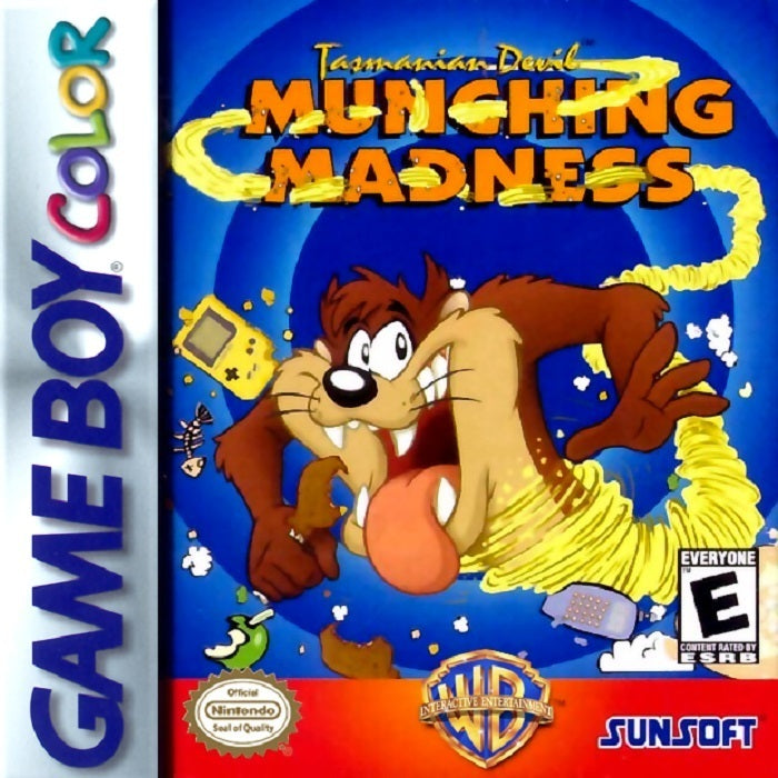 Tazmanian Devil: Munching Madness (Gameboy Color) (ONLINE ORDER ONLY)