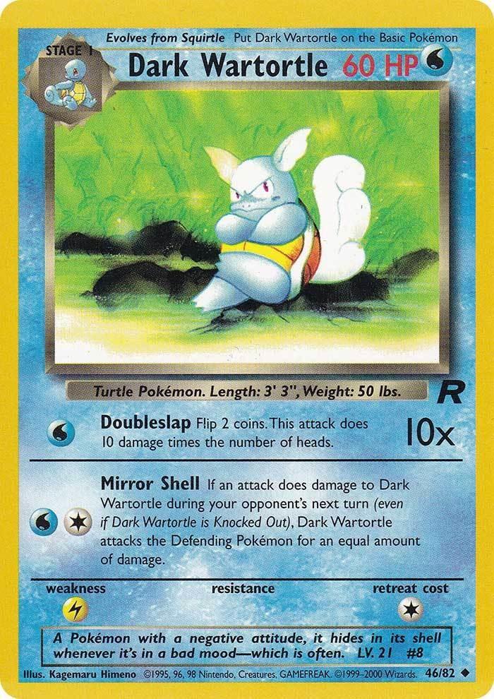 Dark Wartortle (46/82) [Team Rocket Unlimited] (Online Only)