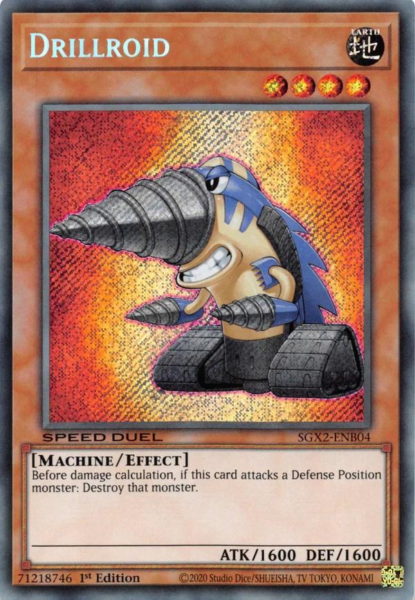 Drillroid [SGX2-ENB04] Secret Rare (ONLINE ORDER ONLY)