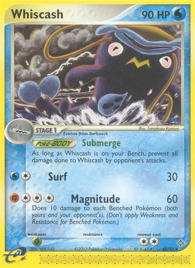 Whiscash (48/97) [EX: Dragon] (Online Only)