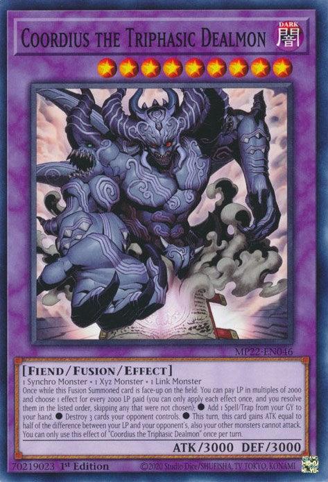 Coordius the Triphasic Dealmon [MP22-EN046] Common (ONLINE ORDER ONLY)