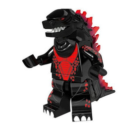 Godzilla Black Kaiju Lego Minifigures Custom Toys (ONLINE ORDER ONLY)