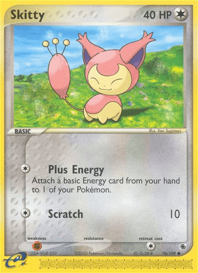 Skitty (70/109) [EX: Ruby & Sapphire] (Online Only)