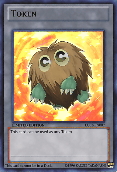 Orange Kuriboh Token [LC03-EN007] Ultra Rare (ONLINE ORDER ONLY)
